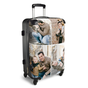 Floraqueen FR Valise Rigide Personnalisée : Voyagez Léger et Affichez Vos Souvenirs Préférés avec Style