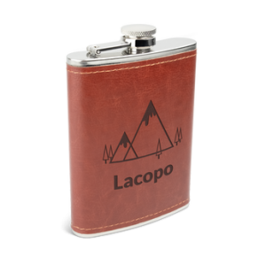 Floraqueen FR : Le Flacon Personnalisé en Acier Inoxydable avec Étui en Cuir – Un Cadeau Inoubliable et Élégant