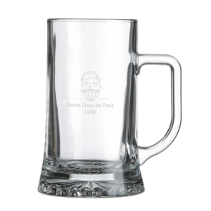 Floraqueen FR Pinte de Bière Personnalisable : Le Cadeau Unique et Mémorable pour Vos Proches