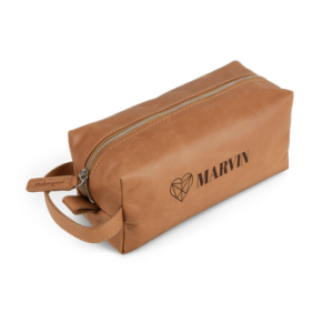 Floraqueen FR Trousse de Toilette Luxe en Cuir Personnalisable : L&rsquo;Accessoire Indispensable pour Vos Voyages Élégants