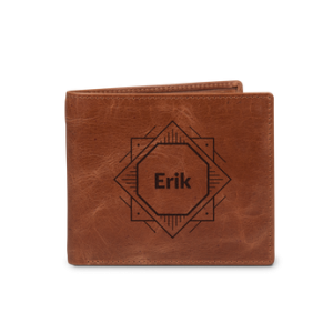 Floraqueen FR Portefeuille en Cuir Personnalisable : L&rsquo;Élégance Artisanale pour un Cadeau Mémorable