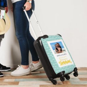 Floraqueen FR Valise Rigide Personnalisée : Voyagez Léger avec Style et Unicité