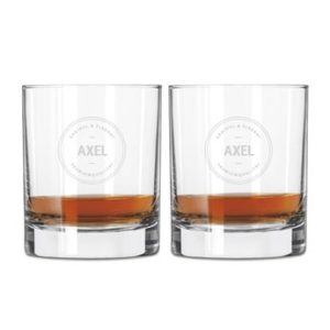 Floraqueen FR Verre à Whisky Libbey Personnalisé : Le Cadeau Gravé Unique pour Célébrer Chaque Instant