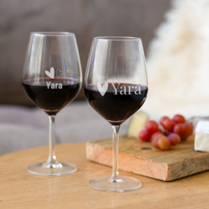 Floraqueen FR Verres à Vin Personnalisés : Sublimez Vos Moments avec une Gravure Unique et Mémorable