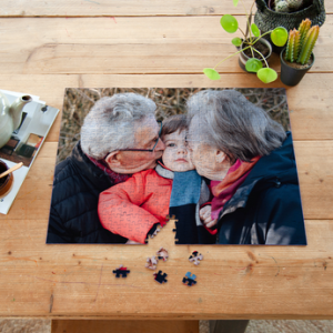 Floraqueen FR Casse-tête XL : Offrez un Puzzle Photo Personnalisé de 500 Pièces Inoubliable