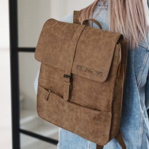 Floraqueen FR : Le Sac à Dos en Cuir PU Personnalisable, L&rsquo;Accessoire Élégant et Unique pour Offrir