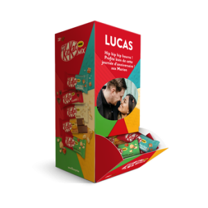 Floraqueen FR Nestlé – Le Sachet Mini Mix Personnalisé pour un Cadeau Gourmand Inoubliable