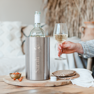Floraqueen FR Refroidisseur de Vin Gravé : Le Cadeau Luxueux et Personnalisé pour Sublimer Chaque Instant