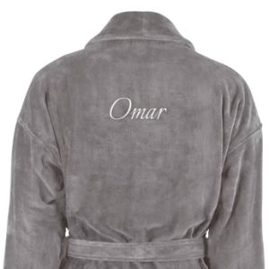 Floraqueen FR Peignoir Homme : Douceur Personnalisée et Confort Absolu pour des Moments Uniques